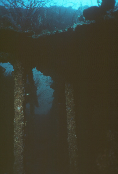 Structure of "Three Barges" Pensacola, Florida